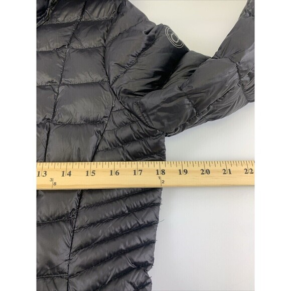 BOGO Calvin Klein Packable Lightweight Premium Down Jacket Hooded Black Puffer M - Picture 13 of 14